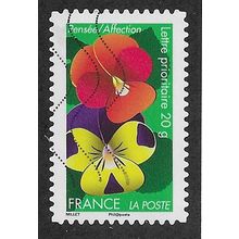 FRA 2012 (60c)(S/A) 'FLOWERS - PANSY ' FINE USED (EBID56-739)