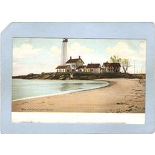 CT New London Lighthouse Postcard New London Ligththouse lighthouse_box1, ~78