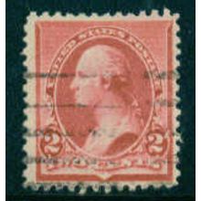 Used 220 2c George Washington Fine Plus A04365