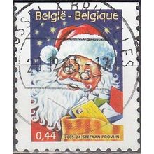 Belgique 2005 Michel 3515BDO O Cote (2008) 1.10 € Le père Noël Cachet rond