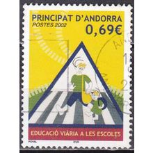 ANDORRE ( Andorra ) N° 565 YVERT OBLITERE ( USED )