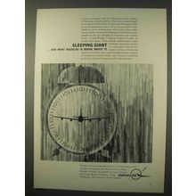 1963 Douglas Aviation Ad - Sleeping Giant