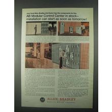 1967 Allen-Bradley Modular Control Centers Ad - Installation