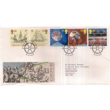 EUROPA '92. Olympics 1992 official UK FDC. first day cover Liverpool pm.. #