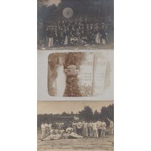 Munster Hannover German Army 1906 Group Photo 3x Postcard s