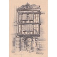 Gatehouse St Bartholomew London Hospital Old Postcard