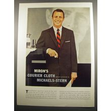 1955 Michaels-Stern Miron Courier Cloth Suit Advertisement
