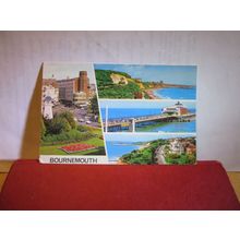 multiview, BOURNEMOUTH. DORSET unused vintage postcard Colourmaster PLC2966 =