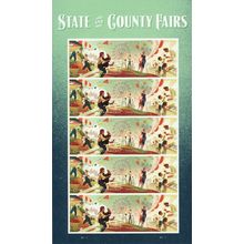 State and County Fairs Pane of 20 Current Rate Postage Stamps Scott 5404a