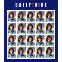 Sally Ride 1st Women in Space Sheet of 20 Current Rate Stamps Scott 5283