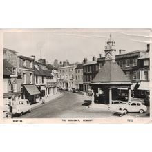 Postcard The Broadway, Newbury, Berkshire. Clock Tower