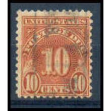Used J84 10c Postage Due Average Plus WA1426