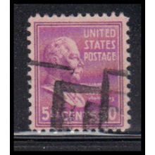 Used 831 50c Howard Taft Barely Clears KA8366