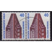GERMANY BERLIN [1988] MiNr 0816 ( O/used ) [01] Sehenswürdigkeiten 2er