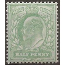 1911 Harrison Perf 14 SG267 1/2d Yellow-Green Unmounted Mint . .