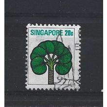Singapore.SG216 20c Licuala grandis.Fine Used.Jun25