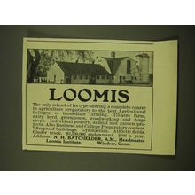 1918 Loomis School Ad - Loomis