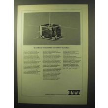 1964 ITT Telecommunications Ad - Most Satellites