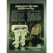 1978 Chrysler 6 and 8 Outboard Motors Ad - Purrs