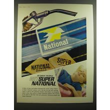 1964 Super National Petrol Advertisement - Getaway People get Super National