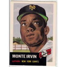 1991 Topps Archives Ultimate 1953 Series Monte Irvin #62