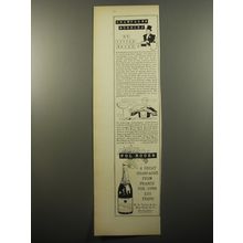 1950 Pol Roger Champagne Advertisement - Champagne bubbles by Lucius Beebe