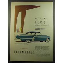 1952 Oldsmobile Ninety-Eight Holiday Coupe Car Ad - Every inch a classic!