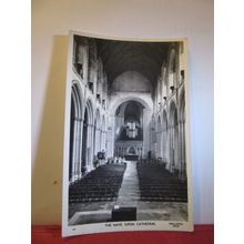 THE NAVE, RIPON CATHEDRAL, YORKSHIRE unused. postcard RP =