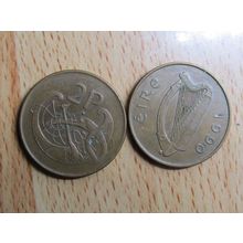 Ireland 1990 2p Coin