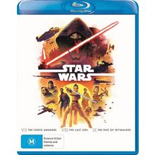 Star Wars The Force Awakens / The Last Jedi / The Rise of Skywalker Blu-ray