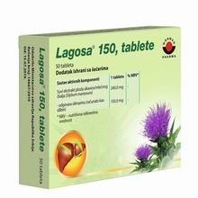 Lagosa® 150 product intended to maintain the proper functioning liver