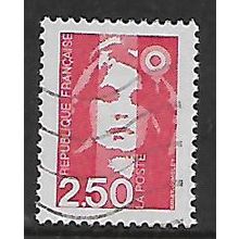 FRANCE 1989 2F.50 RED MARIANNE SG2918 FINE USED