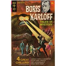 BORIS KARLOFF TALES OF MYSTERY # 33 NICE