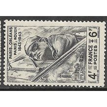 1944 Michel 631 - MNH (**) - TRAIN