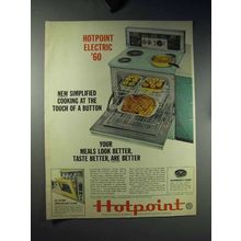 1960 Hotpoint Electric Range Ad - Simplified Cooking