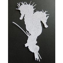 6 x Sally Anson Die Cuts Seahorses