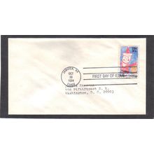 FDC 2108 20c Christmas (No Cachet-Typed/A) CV40202