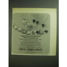 1974 Shreve, Crump & Low Jewelry Advertisement - Happiness is a valentine