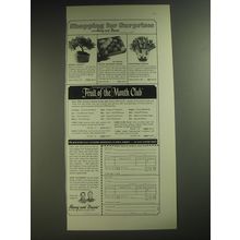 1974 Harry and David Fruit-of-the-Month Club Ad - Shopping for surprises
