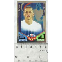 2010 Topps Match Attax World Cup Trading Card - Slovakia, Martin Skrtel, star