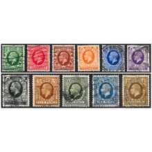 1934 -1936 KGV Photogravure Full Set - SG439-449 Used H7