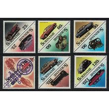 Suriname Motor Cars 12v 1989 MNH SG#1408-1419