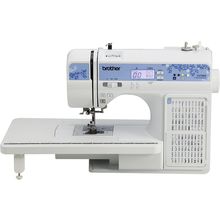 Brother CS7205 Computerized Machine, 150 Built Stitches, 1 Font, Wide Table, 11