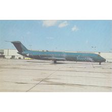 Transtar Airlines McDonnell Douglas DC9 51 Civil Aircraft Postcard (QA293)