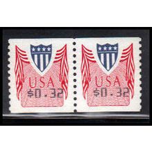 CVP32 32c Shield Very Fine MNH Pair PA4985