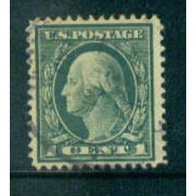 Used 405 1c George Washington Fine Plus A08495