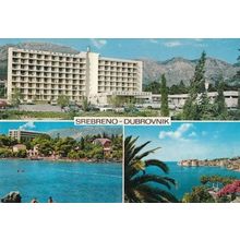 Srebreno Dubrovnik Hotel Orlando Croatia Postcard