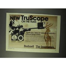 1975 Bushnell TruScope Ad