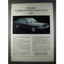 1980 Audi 5000 Diesel Ad - Imagine