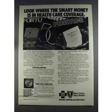 1980 Blue Cross Blue Shield Ad - Health Care Coverage